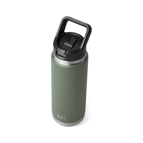 YETI Rambler 26oz Straw Bottle Camp Green - image 4