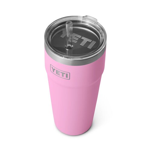 YETI Rambler 26oz Straw Cup Power Pink - image 3