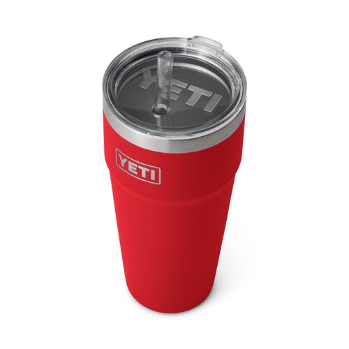 YETI Rambler 26oz Straw Cup Rescue Red - image 3