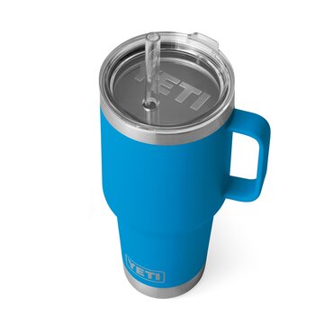 YETI Rambler 35oz Straw Mug Big Wave Blue - image 3