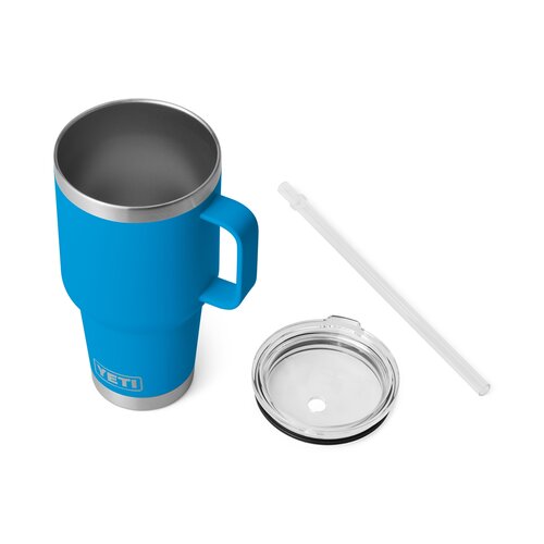 YETI Rambler 35oz Straw Mug Big Wave Blue - image 4