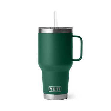 YETI Rambler 35oz Straw Mug (Black Forest) - image 1