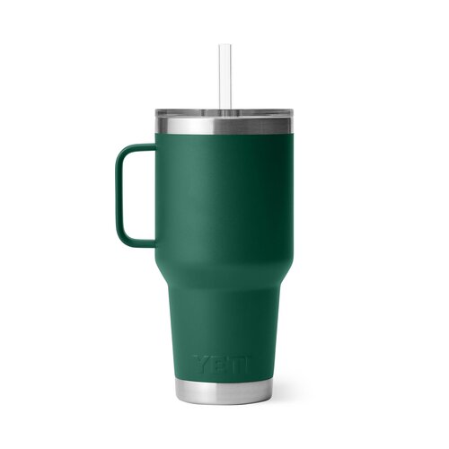 YETI Rambler 35oz Straw Mug (Black Forest) - image 2
