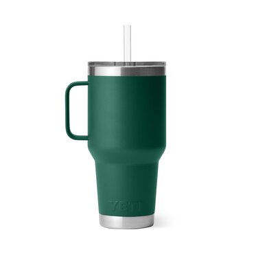 YETI Rambler 35oz Straw Mug (Black Forest) - image 2
