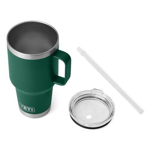YETI Rambler 35oz Straw Mug (Black Forest) - image 4