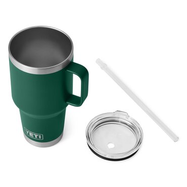 YETI Rambler 35oz Straw Mug (Black Forest) - image 4