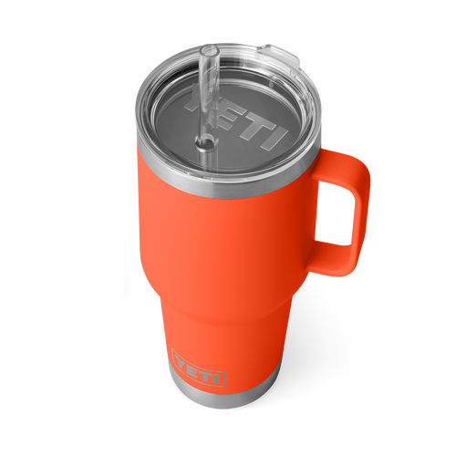 YETI Rambler 35oz Straw Mug (Papaya) - image 3