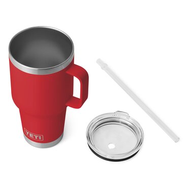 YETI Rambler 35oz Straw Mug Rescue Red - image 3