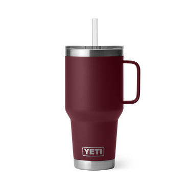 YETI Rambler 35oz Straw Mug Wild Vine Red