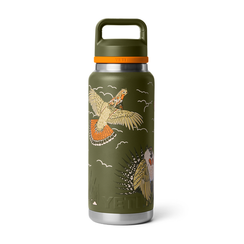YETI Rambler 36oz Chug Bottle Uplands Bird Olive - image 2