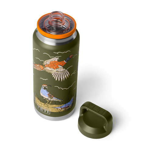 YETI Rambler 36oz Chug Bottle Uplands Bird Olive - image 4