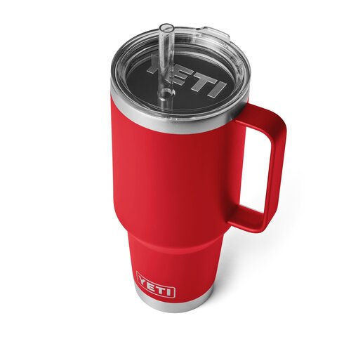 YETI Rambler 42oz Straw Mug Rescue Red - image 4