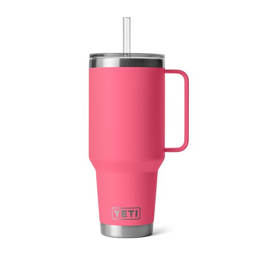 YETI Rambler 42oz Straw Mug Tropical Pink - image 1