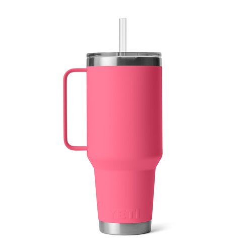 YETI Rambler 42oz Straw Mug Tropical Pink - image 2