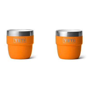 YETI Rambler 4oz Espresso Cup 2PK King Crab Orange - image 1