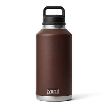 YETI Rambler 64oz Bottle Chug Wetlands Brown