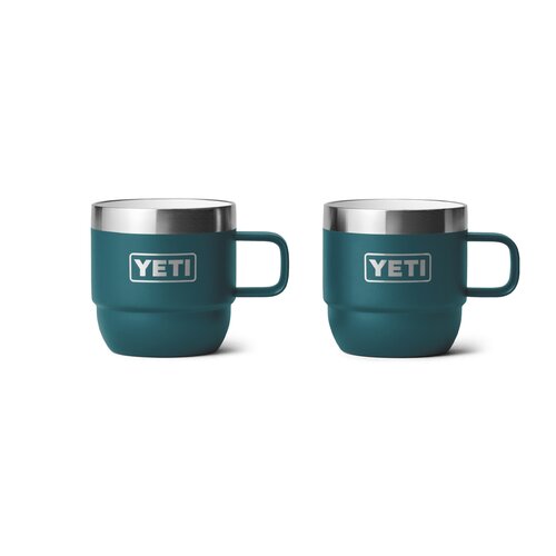 YETI Rambler 6oz Espresso Mug 2PK Agave Teal