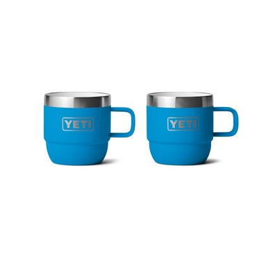 YETI Rambler 6oz Espresso Mug 2PK Big Wave Blue - image 2