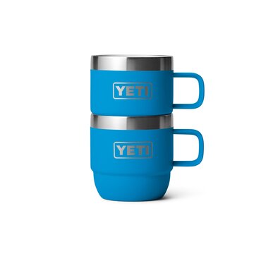 YETI Rambler 6oz Espresso Mug 2PK Big Wave Blue - image 3