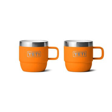 YETI Rambler 6oz Espresso Mug 2PK King Crab Orange - image 1