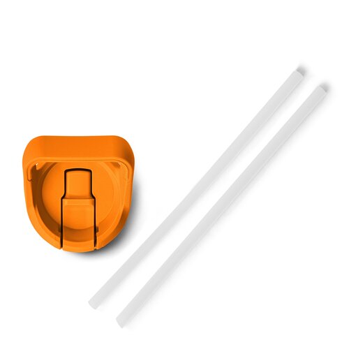 YETI Rambler Bottle Straw Cap King Crab Orange - image 3