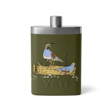 YETI Rambler Flask Uplands Bird Olive - image 1