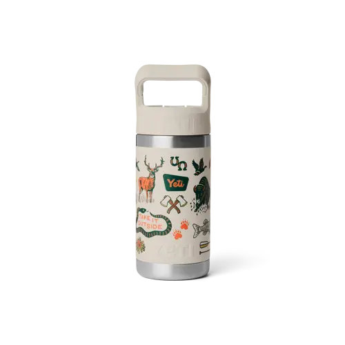 YETI Rambler Jr 12oz Kids Bottle (Cape Summer Camp) - image 2