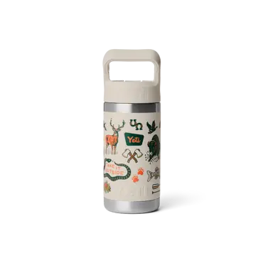 YETI Rambler Jr 12oz Kids Bottle (Cape Summer Camp) - image 2