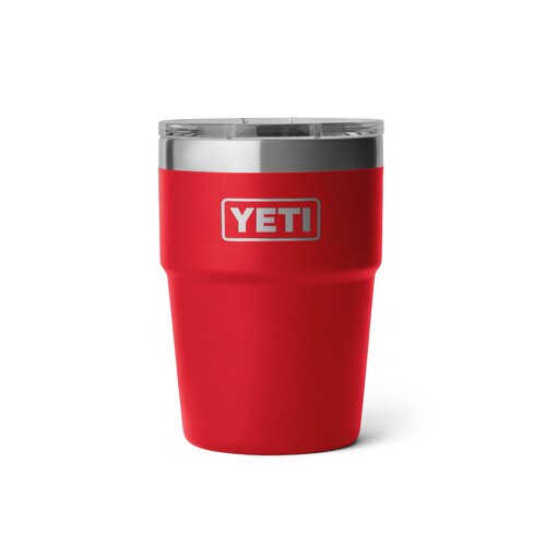 YETI Rambler NEW 16oz Stackable Cup Rescue Red - image 1