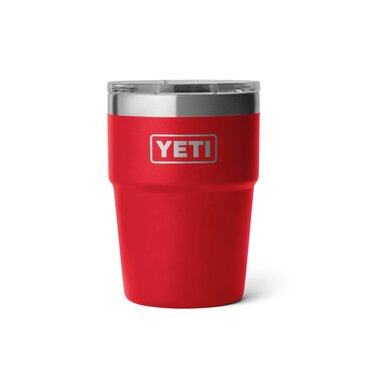 YETI Rambler NEW 16oz Stackable Cup Rescue Red - image 1