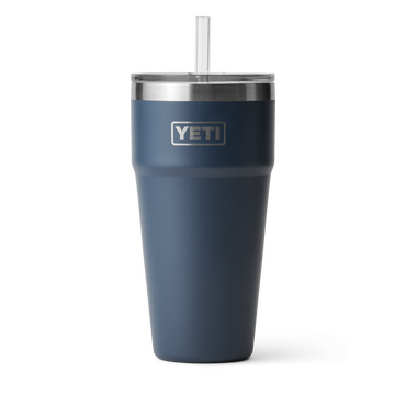 Yeti Rambler 26 oz  Straw Cup (Navy) - image 1