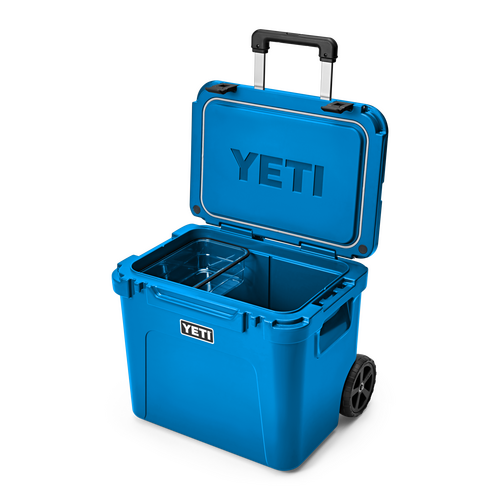 YETI Roadie Wheeled Cool Box 60 (Big Wave Blue) - image 3