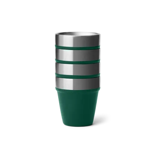 YETI Shot Glasses & Case (Black Forest) - image 3