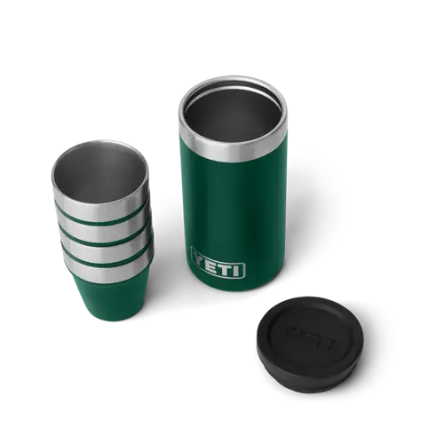 YETI Shot Glasses & Case (Black Forest) - image 2
