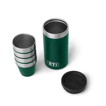 YETI Shot Glasses & Case (Black Forest) - image 2