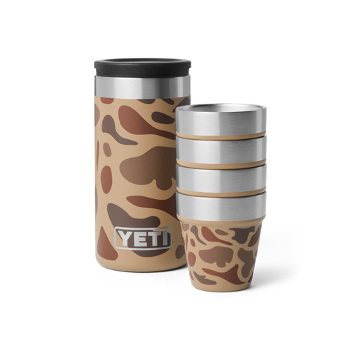 YETI Shot Glasses & Case (Wetlands Camo) - image 1