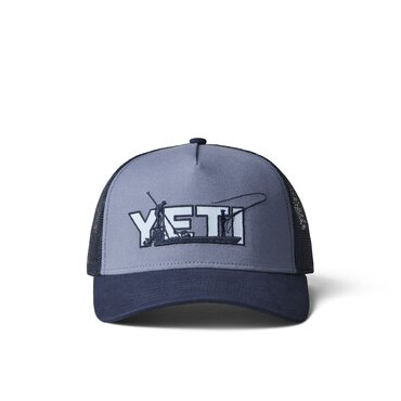 YETI Skiff Trucker Hat (Dark Blue) - image 1