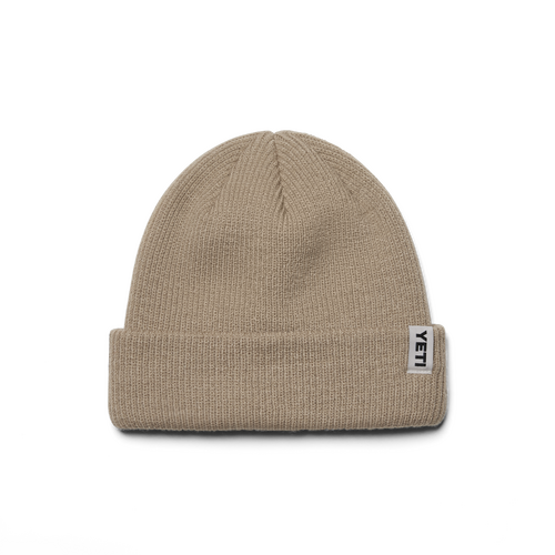 YETI Taupe Badge Beanie - image 1