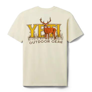 YETI Whitetail T-Shirt Ecru